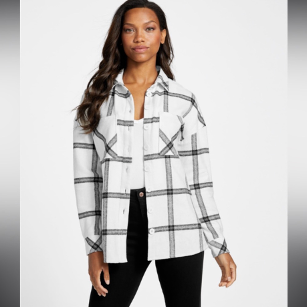 GUESS Felia Shirt Jacket (NWOT)